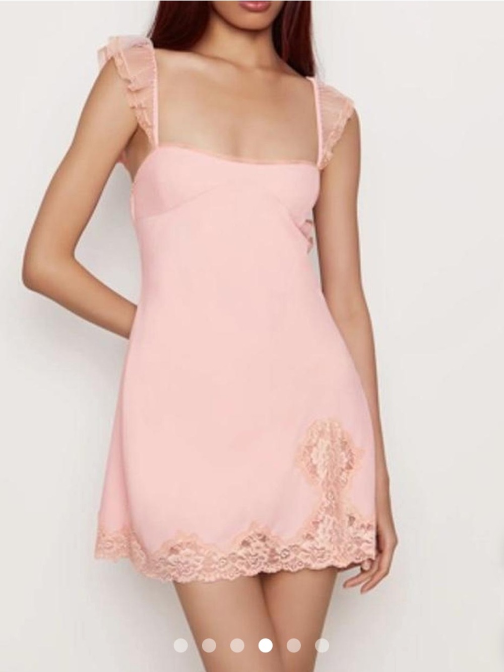 Guizio pink mini dress